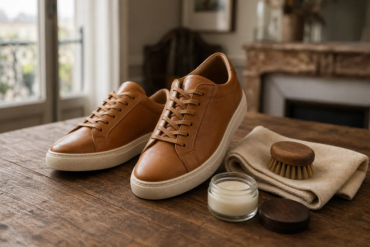 Prendre soin de ses sneakers en cuir