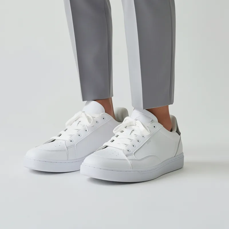 Porter des sneakers avec un look habillé