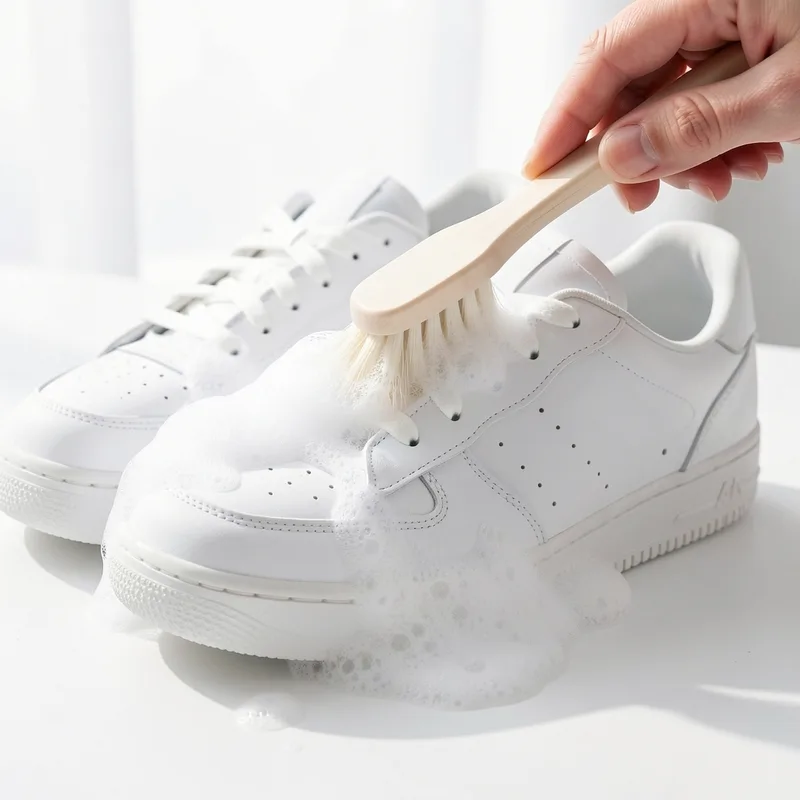 Nettoyer ses sneakers blanches sans les abîmer